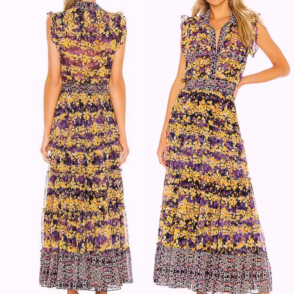 MISA Los Angeles maxi dress
